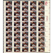 1701, 13¢ Christmas Complete Sheet of 50 Stamps - Stuart Katz