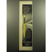 1960 Parker Princess Jotter Pen Ad - You can remove the price tag