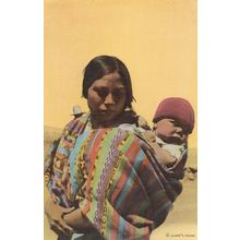 Indian Mother San Cristobal Totonicapan Guatemala Postcard