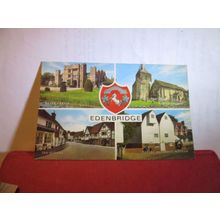 multiview, EDENBRIDGE, KENT unused postcard by J. Salmon =