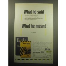 1994 Cliffs Notes Hamlet Advertisement - What he said What he meant
