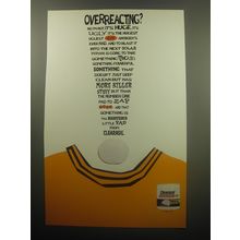 1994 Clearasil Pads Advertisement - Overreacting?