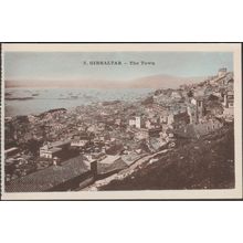 The Town, Gibraltar, c.1920 - Postcard