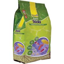 Tetrapond Pond Sticks Pond Fish Food for Goldfish and Koi, Healthy Nutrition Cle