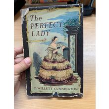 1948 1ST ED "THE PERFECT LADY" HISTORICAL FASHION ILLUSTRATED HARDBACK BOOK (P3)