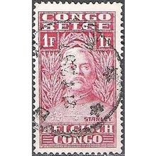 Congo Belge 1928 Michel 101 O Cote (2002) 0.20 Euro Henry Morton Stanley