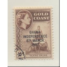 Ghana Stamp Scott #25, Used
