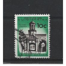 SouthAfrica.SG206 10c Cape Town Castle Entrance.Variety Unchecked.F/Used.Aug25q