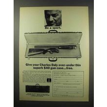 1967 Charles Daly Shotgun and Case Ad - Be a Sport