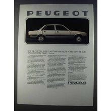 1980 Peugeot 505 Car Ad - Still Be In Tune