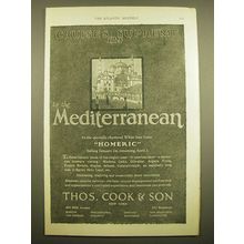 1924 Thos. Cook & Son Cruise Ad - Cruises Supreme 1925 to the Mediterranean