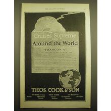 1924 Thos. Cook & Son Cruise Ad - Cruises Supreme 1925 around the world