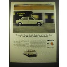 1966 Austin 1800 Car Ad - There are two kinds of security express on the road