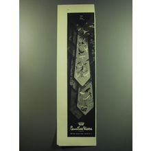 1949 Countess Mara Ties Advertisement - Feeding Birds in Park