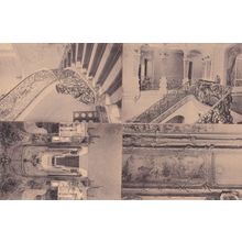 Bruxelles Pavillon Chinois 4x Antique Postcard s