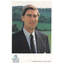 Roger Knight Marleybone Cricket Club London Secretary Cricket Player Postcard