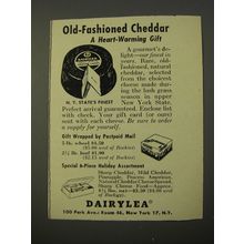 1954 Dairylea Cheese Ad - Old-fashioned cheddar a heart-warming gift