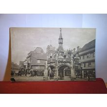 CITY CROSS, SALISBURY, WILTSHIRE unused antique postcard by F, Frith =