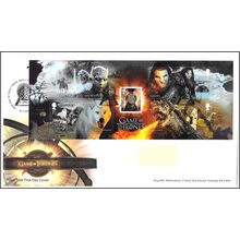 2018 GB FDC - Game of Thrones Mini Sheet - Typed Address