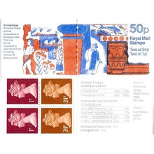 FB59 Archaeology Series 1 Plain (50p Folded Booklets) HRD3-A