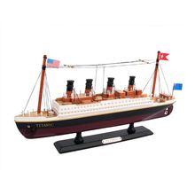 Wooden RMS Titanic Model Cruise Ship 14""