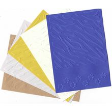 A6 Embossed Card. 10 Sheets. Animal Print. Cardmaking Scrapbooking Crafts