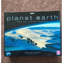 Jigsaw Planet Earth Bactrian camels 500 piece