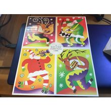 ICOLLECTZONE US UX401-404 Christmas Music Makers 5 Set Package Mint (F600)