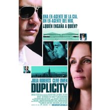 Duplicity (2009)_2 Movie Film Poster Canvas iconic design