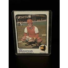 Ted Simmons #85 | 1973 Topps Baseball Trading Card