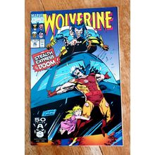 Collectable " Wolverine " Comic. #40 June 1991.