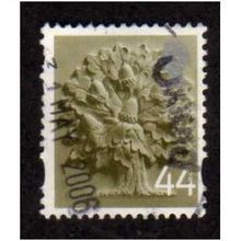 ENGLAND 44P 'OAK TREE' (EN11) FINE USED (EBID25027)