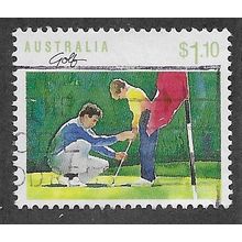 AUS 1989 $1.10 'SPORTS - GOLF' FINE USED (EBID67-334)