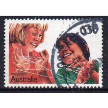 Australia 1987 Aussie Kids - Playing Cat's Cradle 55c Used