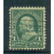Used 279 1c Benjamin Franklin Fine M04368