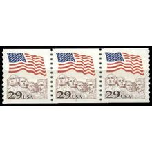 2523 29c U.S. Flag Very Fine MNH PNC 1/3 W1405