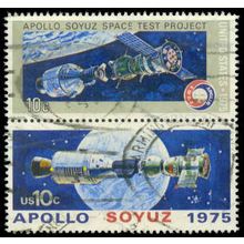 Used 1570-1569 10c Apollo-Soyuz Fine L08075