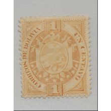 Bolivia Stamp Scott #40, Mint Hinged, Paris Printing