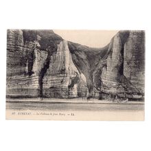 LA VALLEUSE DE JEAN BOURG, ETRETAT, FRANCE unused vintage postcard, =