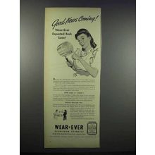 1944 Wear-Ever Aluminum Utensils Ad - Good News