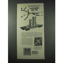 1963 Union Pacific Railroad Ad - Automated Rail Way