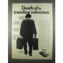 1967 Hertz Rent-A-Car Ad - Death of a Salesman