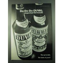 1969 Duval Vermouth Ad - Do-Do-Do-Duval