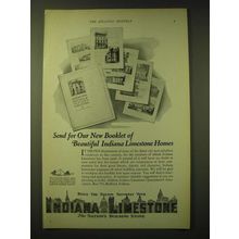 1924 Indiana Limestone Ad - Send for our new booklet