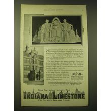 1924 Indiana Limestone Ad - Education Building, University of Illinois