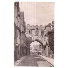 THE CLOSE GATE, SALISBURY, WILTSHIRE unused antique postcard by photochrom #