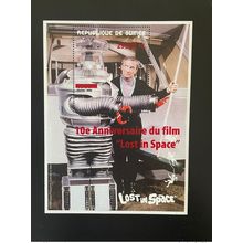 Guinée 2008 Mi. Bl. 1656 Surchargé rouge red Lost in Space Espace Film Movie
