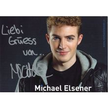 Michael Elsener Switzerland Swiss Comedian Hand Signed Photo
