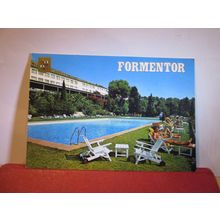 SWIMMING POOL, PISCINE HOTEL, FORMENTOR, MALLORCA, SPAIN used postcard =