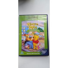 Disney Pooh Bear DVD's. Friends Forever (used) Plus new 5yo Birthday Card